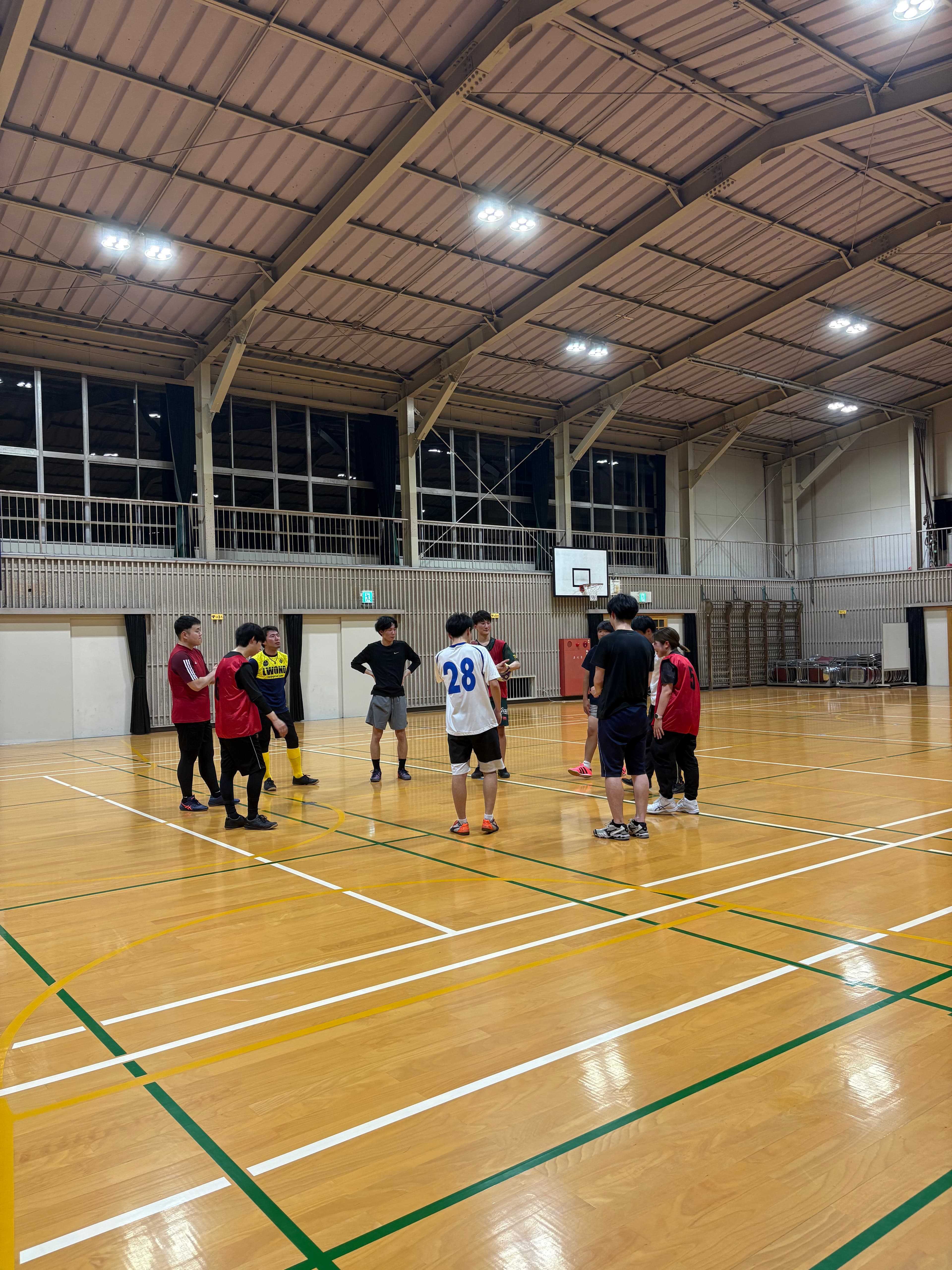 第二回活動日!メンバーも増えて今日もフットサルを満喫しました🏃♂️⚽